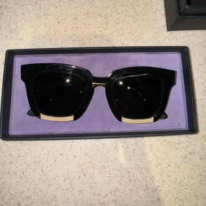 Tome x Gentle Monster Large Square Frame Black Sunglasses